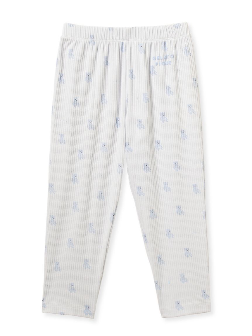 gelato pique kids&baby「【KIDS】ぬいぐるみ柄ロングパンツ」|ルームウェア|