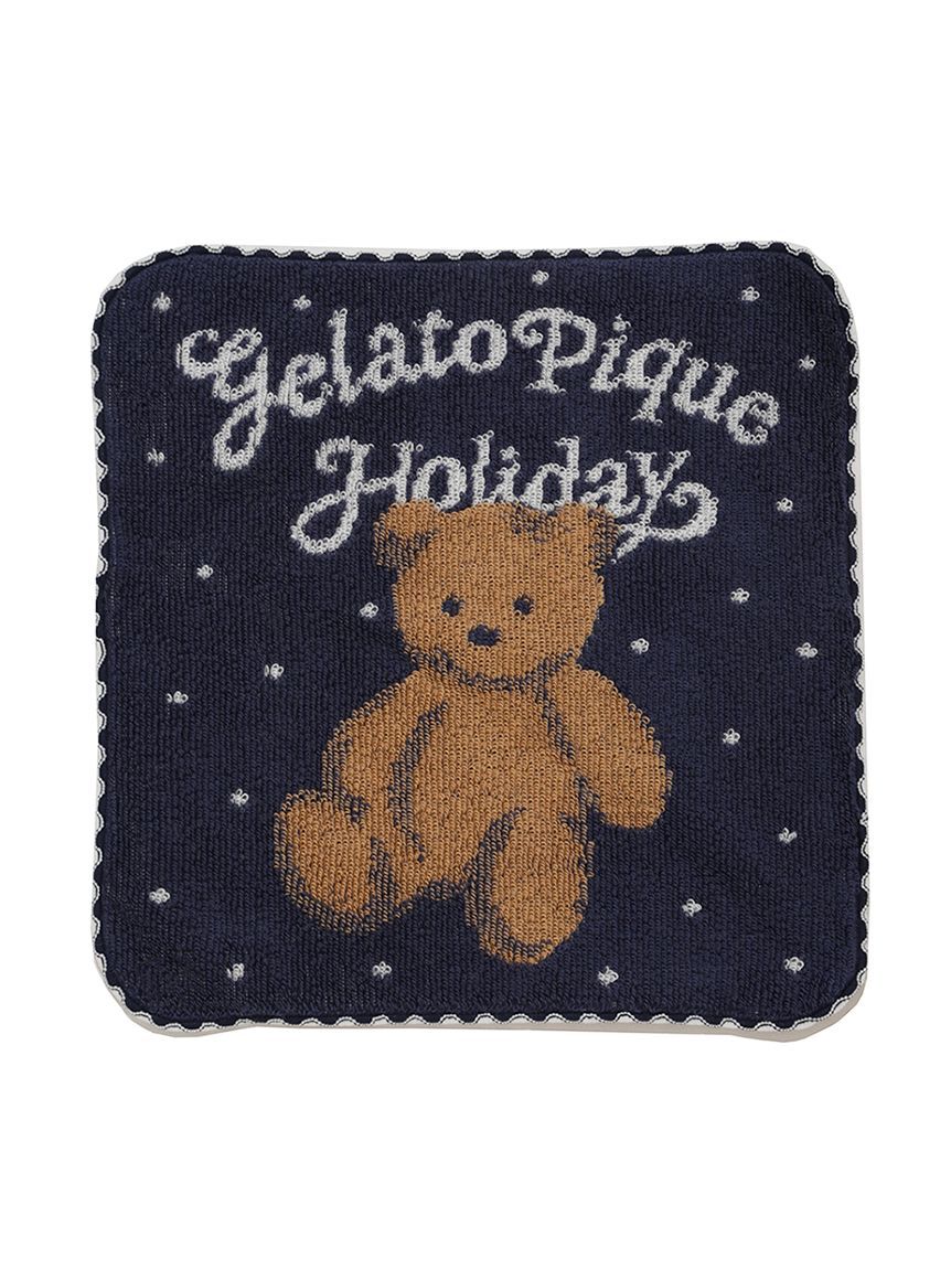 gelato pique「【HOLIDAY】ベアハンドタオル」|ハンカチ|NVY