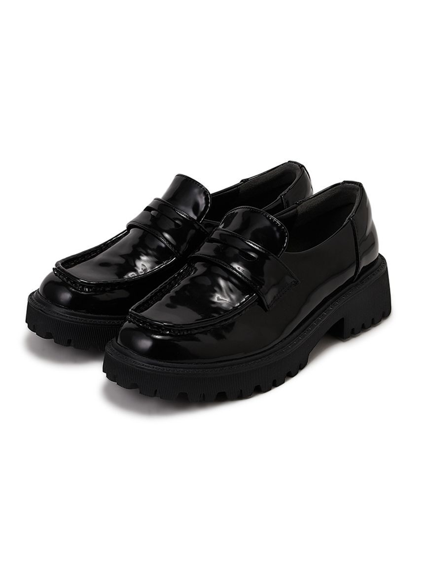 FRAY I.D「プラットフォームローファー」|パンプス|BLK