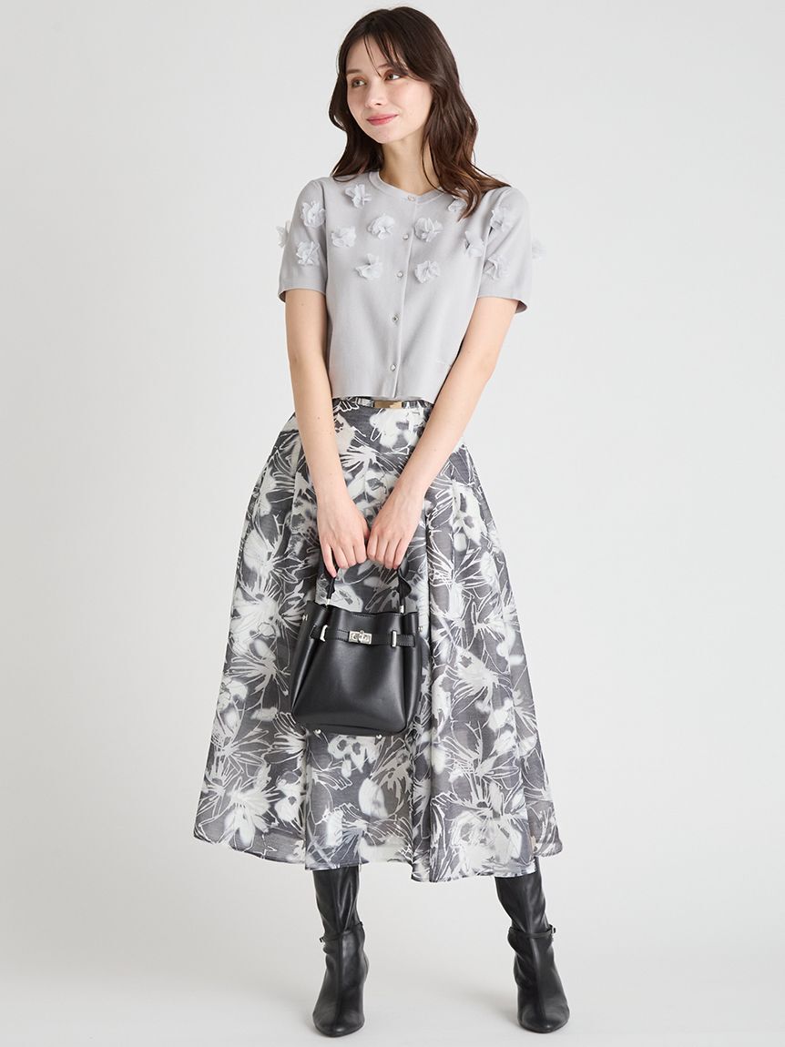 CELFORD「【CELFORD&times;P.J. REDOUTEコラボ】 モチーフカーディガン」|カーディガン|