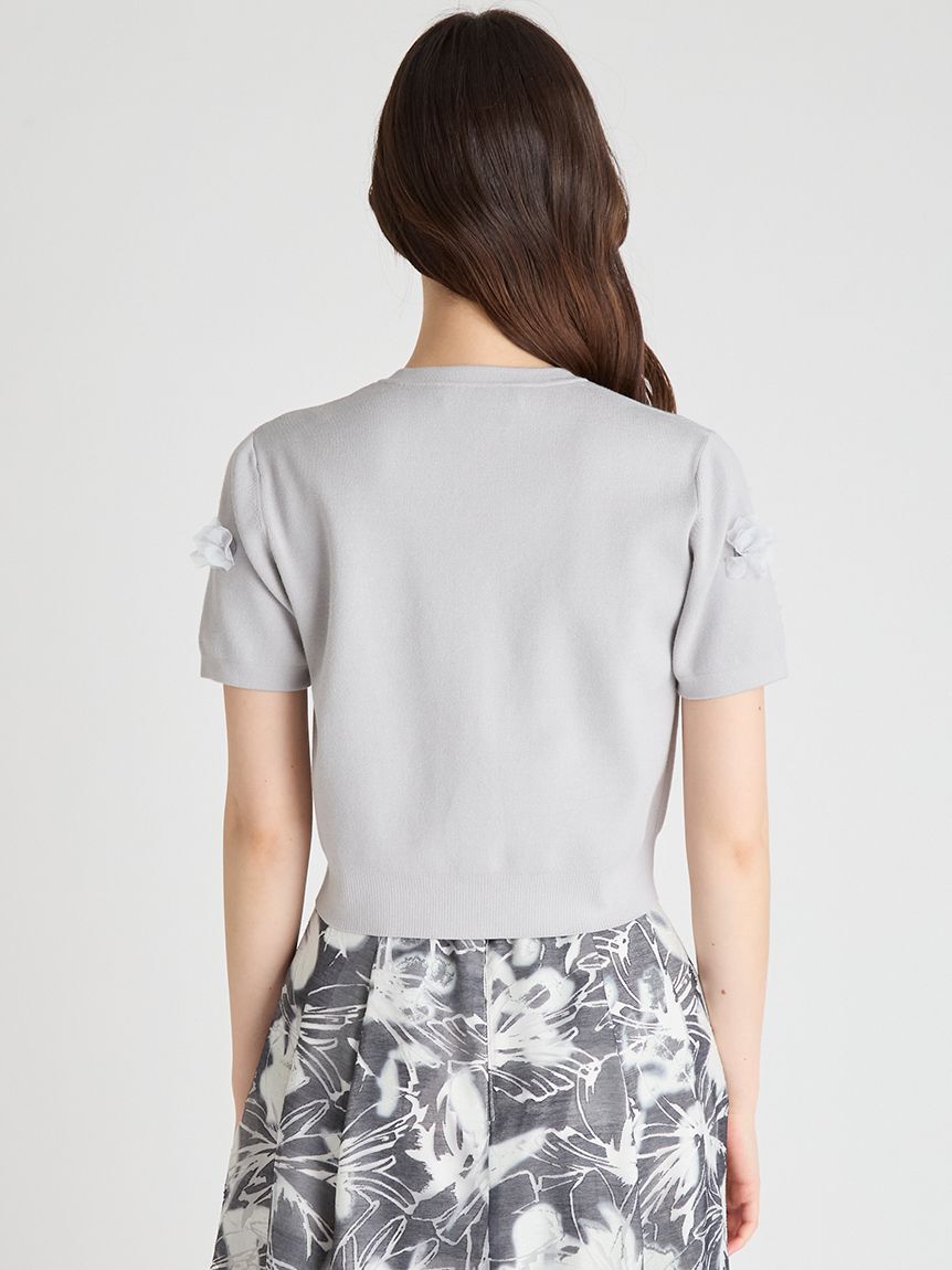 CELFORD「【CELFORD&times;P.J. REDOUTEコラボ】 モチーフカーディガン」|カーディガン|