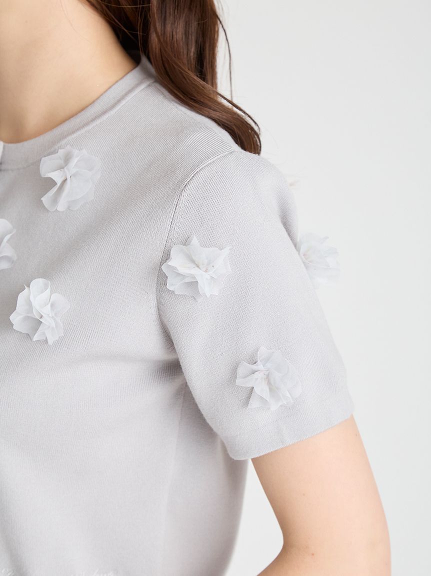 CELFORD「【CELFORD&times;P.J. REDOUTEコラボ】 モチーフカーディガン」|カーディガン|