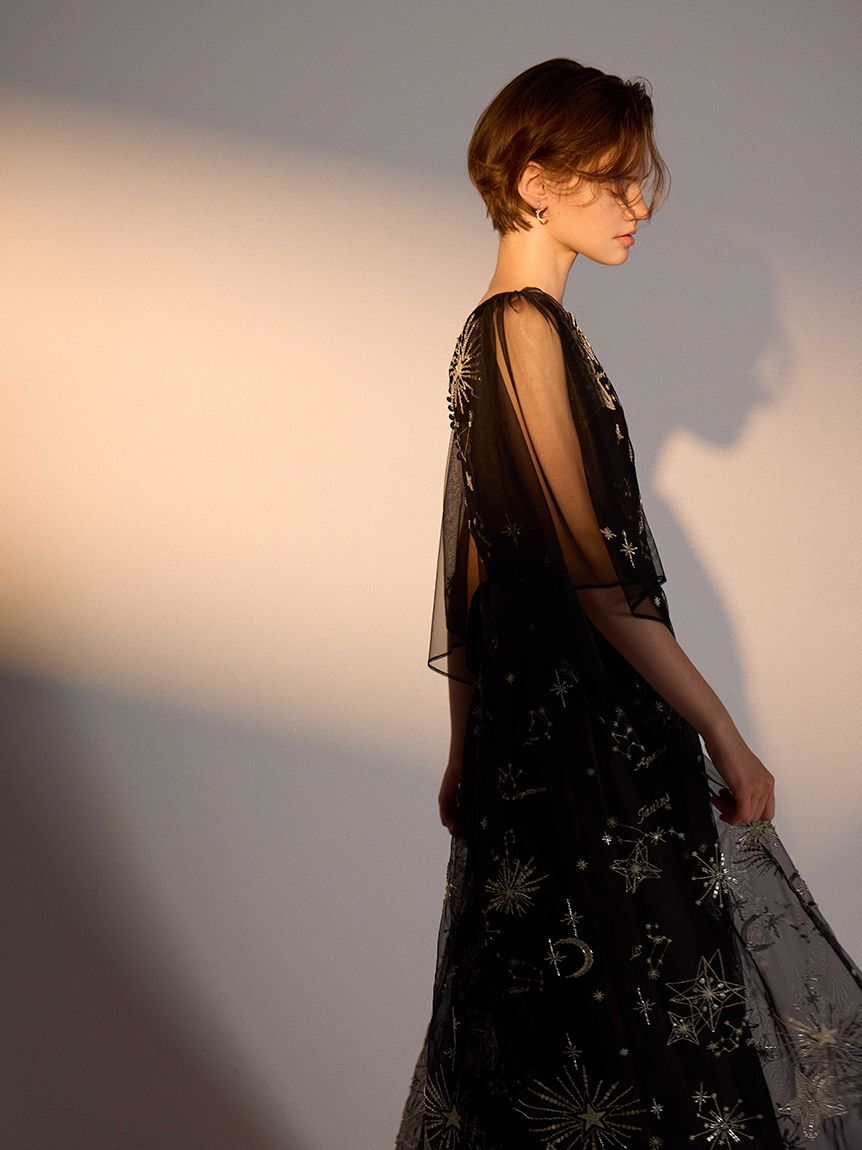 CELFORD「【YUMI KATSURA for CELFORD】コラボスターリーチュールドレス」|ドレス|