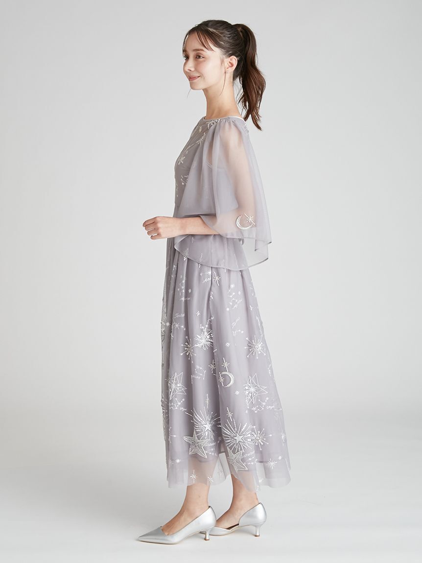 CELFORD「【YUMI KATSURA for CELFORD】コラボスターリーチュールドレス」|ドレス|