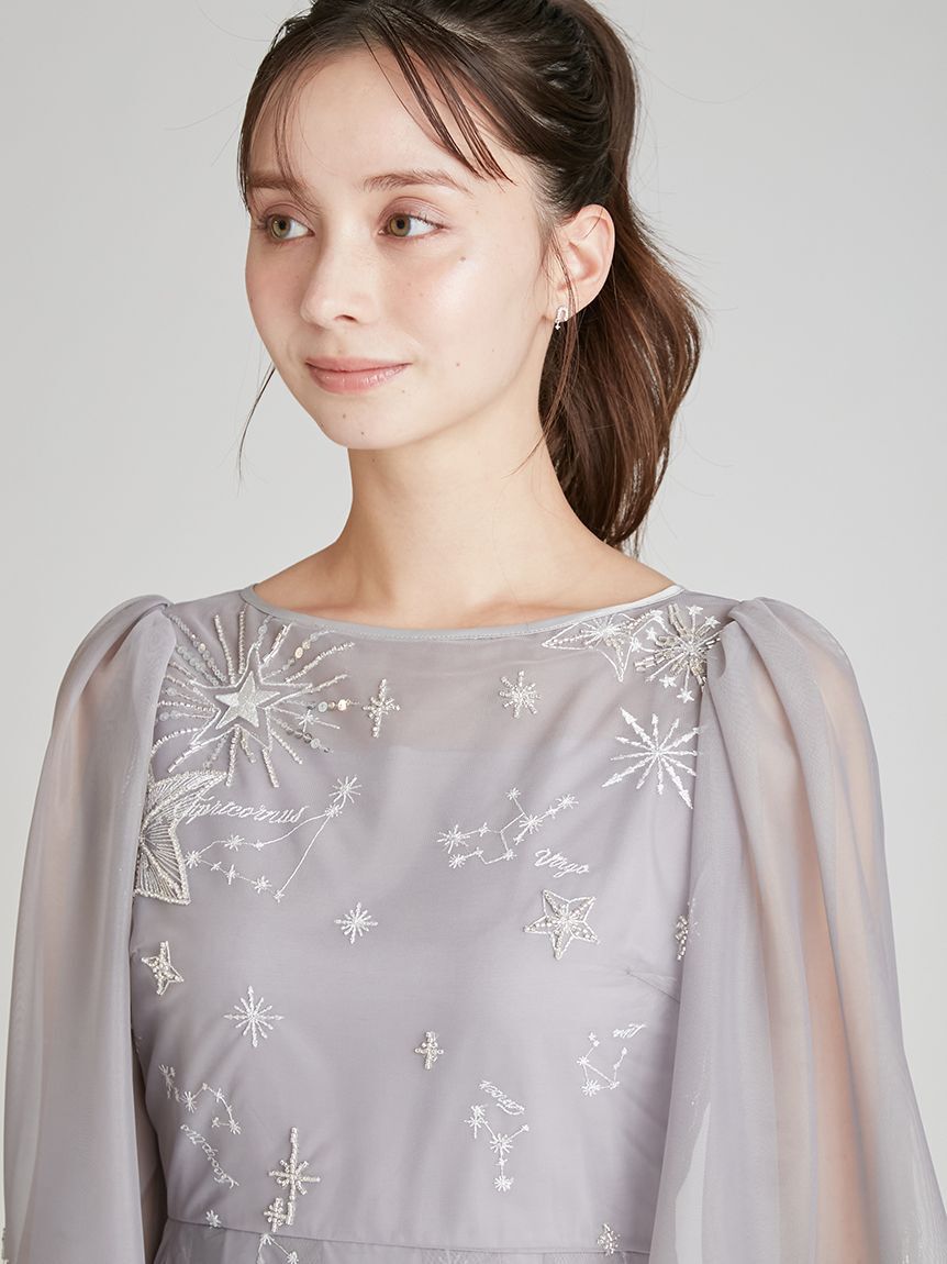 CELFORD「【YUMI KATSURA for CELFORD】コラボスターリーチュールドレス」|ドレス|