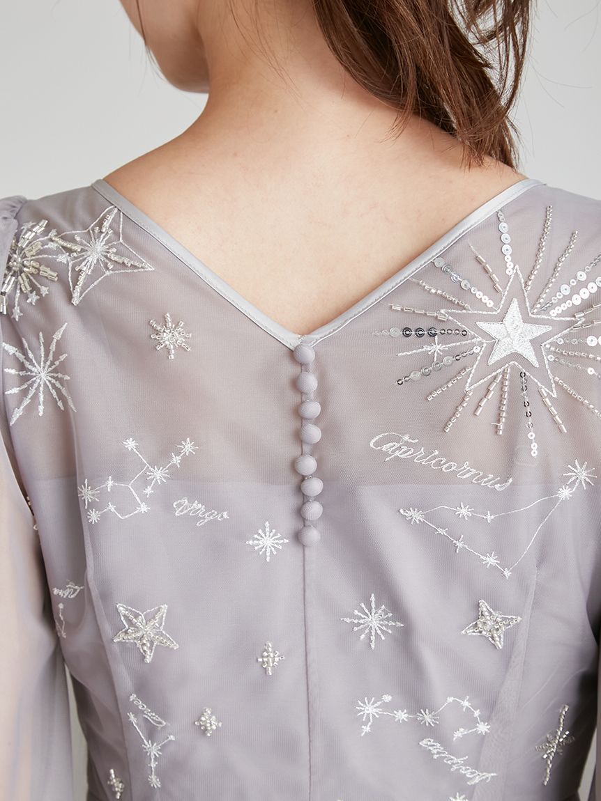 CELFORD「【YUMI KATSURA for CELFORD】コラボスターリーチュールドレス」|ドレス|