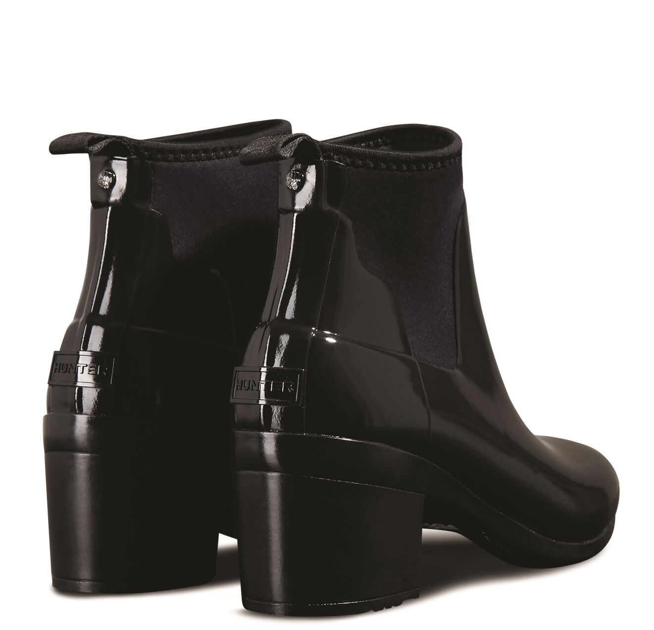  「REFINED MID HEEL GLOSS」|ショートブーツ|