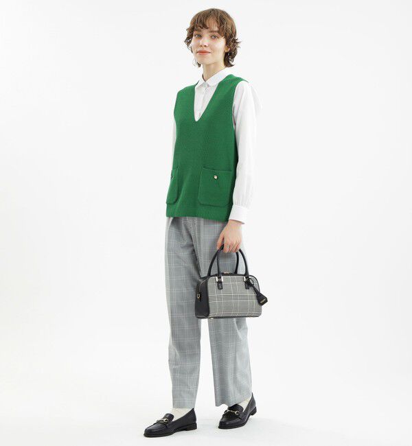 MACKINTOSH PHILOSOPHY「ギャバジンワイドチェックパンツ」|その他|