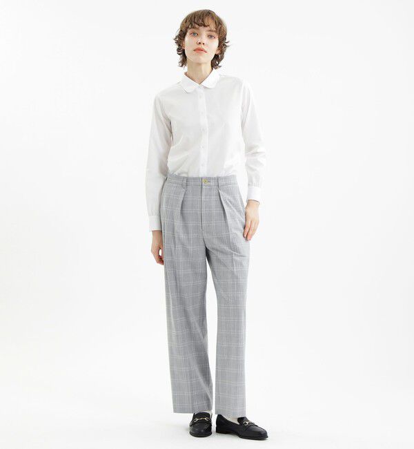 MACKINTOSH PHILOSOPHY「ギャバジンワイドチェックパンツ」|その他|