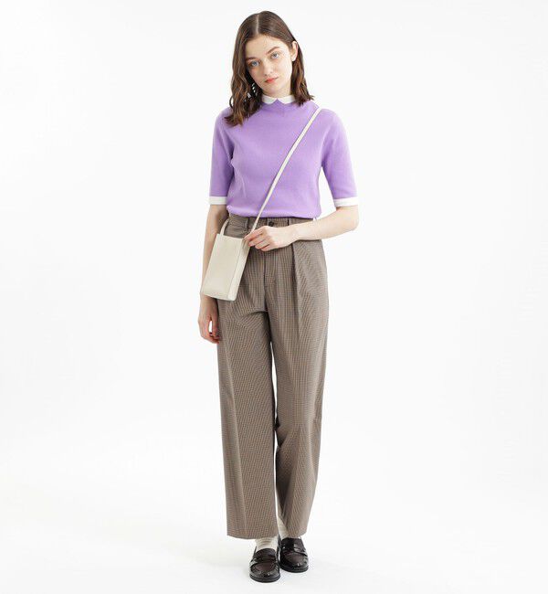 MACKINTOSH PHILOSOPHY「ギャバジンワイドチェックパンツ」|その他|