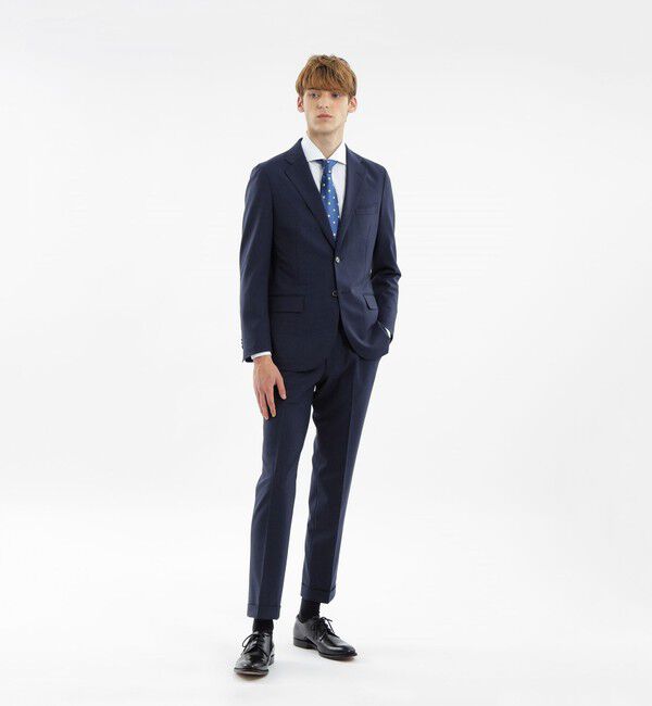 MACKINTOSH PHILOSOPHY「トロッタージャケット #109 ストレッチピンヘッド/ツイル」|テーラードジャケット|