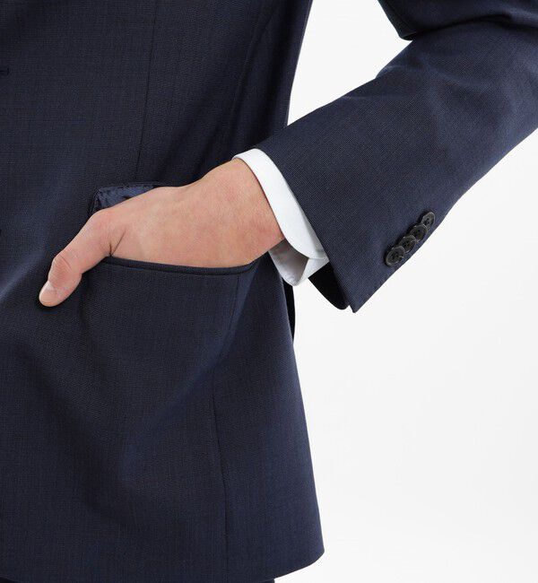 MACKINTOSH PHILOSOPHY「トロッタージャケット #109 ストレッチピンヘッド/ツイル」|テーラードジャケット|