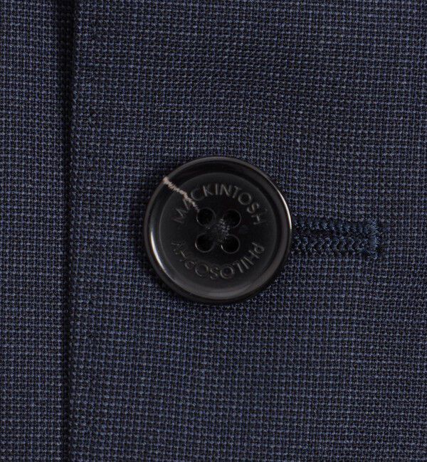 MACKINTOSH PHILOSOPHY「トロッタージャケット #109 ストレッチピンヘッド/ツイル」|テーラードジャケット|