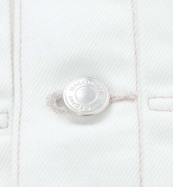 MACKINTOSH PHILOSOPHY「ホワイトデニムジャケット」|ブルゾン・スタジャン|