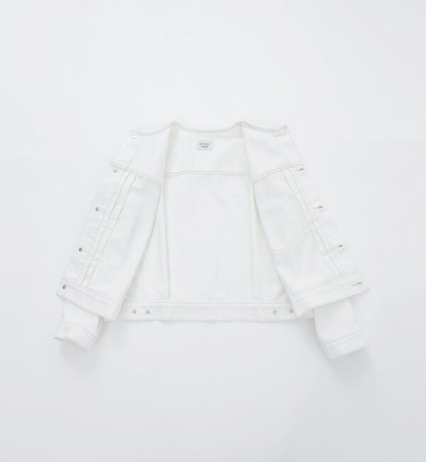MACKINTOSH PHILOSOPHY「ホワイトデニムジャケット」|ブルゾン・スタジャン|