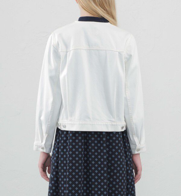 MACKINTOSH PHILOSOPHY「ホワイトデニムジャケット」|ブルゾン・スタジャン|