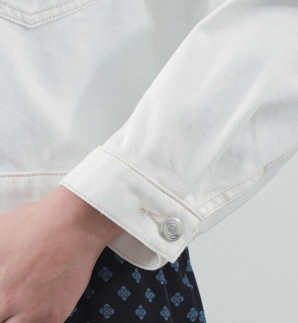 MACKINTOSH PHILOSOPHY「ホワイトデニムジャケット」|ブルゾン・スタジャン|