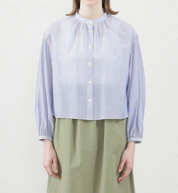 MACKINTOSH PHILOSOPHY「ショートシアーシャツ」|シャツ・ブラウス|