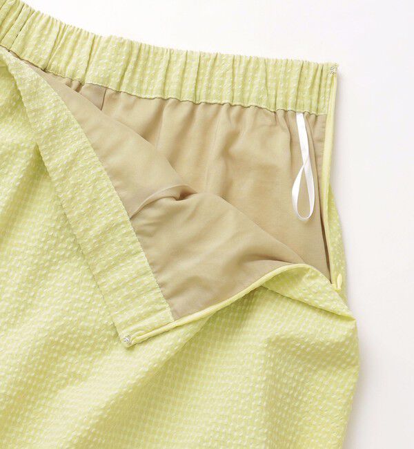 MACKINTOSH PHILOSOPHY「メッシュサッカーサイドギャザースカート」|スカート|