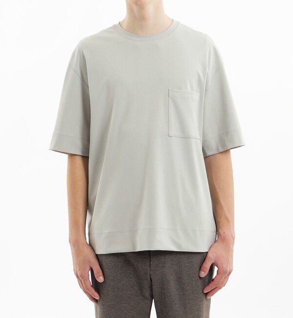 MACKINTOSH PHILOSOPHY「ドライフラットストレッチシリーズ  クルーネック五分袖Tシャツ」|Tシャツ・カットソー|