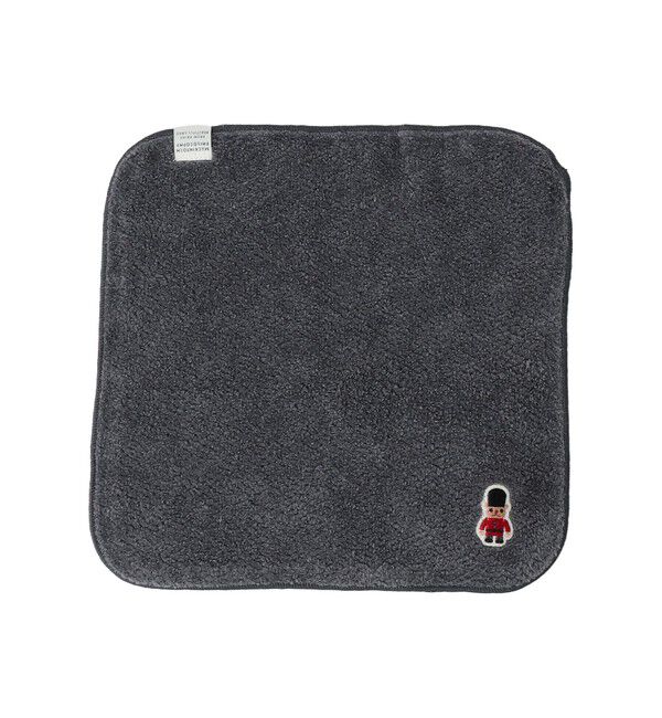 MACKINTOSH PHILOSOPHY「バッキンガムベア タオルハンカチ」|ハンカチ|チャコールグレー