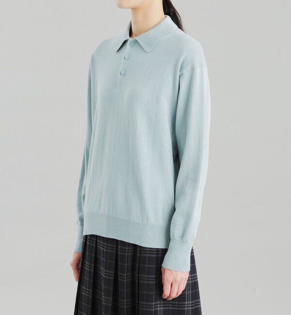 MACKINTOSH PHILOSOPHY「GREY LABEL ウールコットンニットポロ」|ニット・セーター|