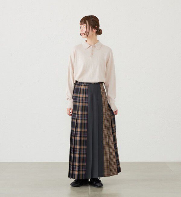 MACKINTOSH PHILOSOPHY「GREY LABEL ウールコットンニットポロ」|ニット・セーター|