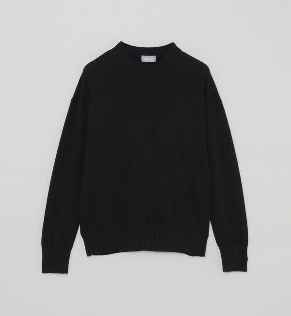 MACKINTOSH PHILOSOPHY「GREY LABEL ウールカシミヤクルーネックニット」|ニット・セーター|ブラック