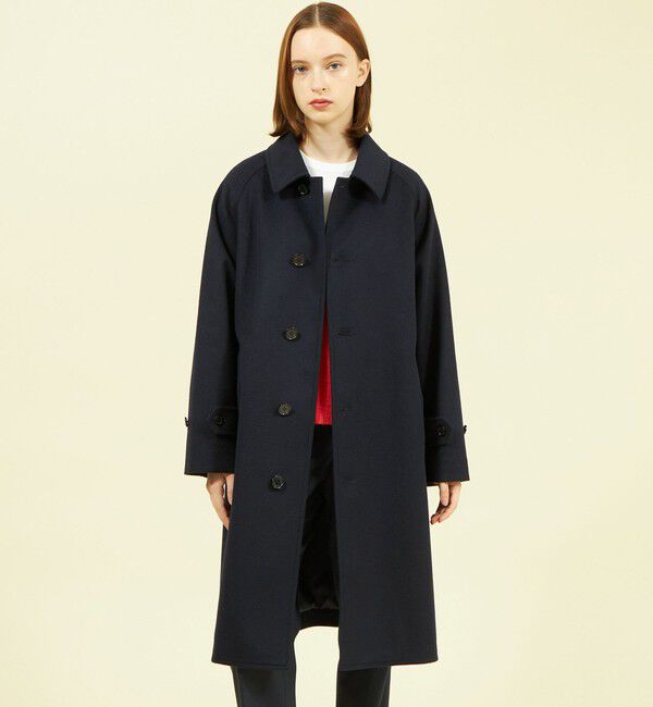 MACKINTOSH PHILOSOPHY「【COSWAY(コズウェイ)】」|ステンカラーコート|ネイビー