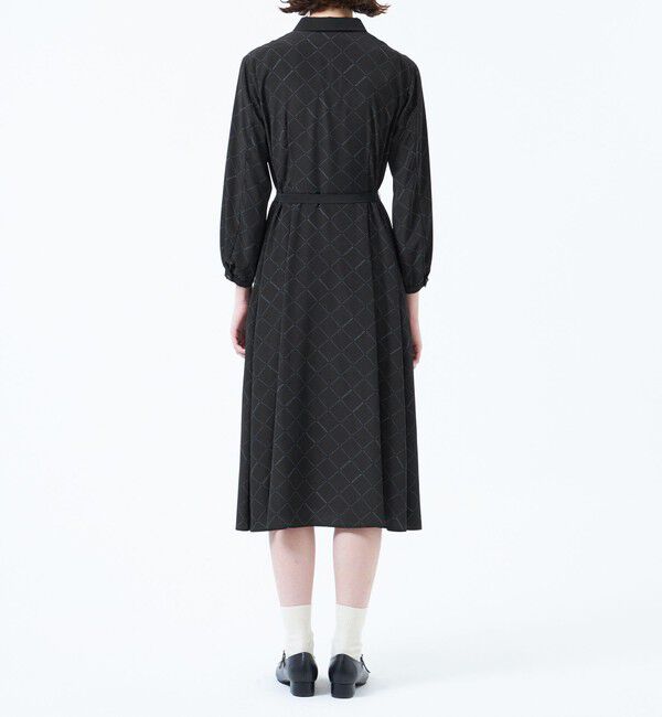 MACKINTOSH PHILOSOPHY「レタリングジオメトリープリントワンピース」|ワンピース|