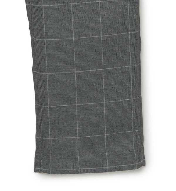 MACKINTOSH PHILOSOPHY「テーラードジャージーパンツ カラミウィンドウペーン」|スラックス|