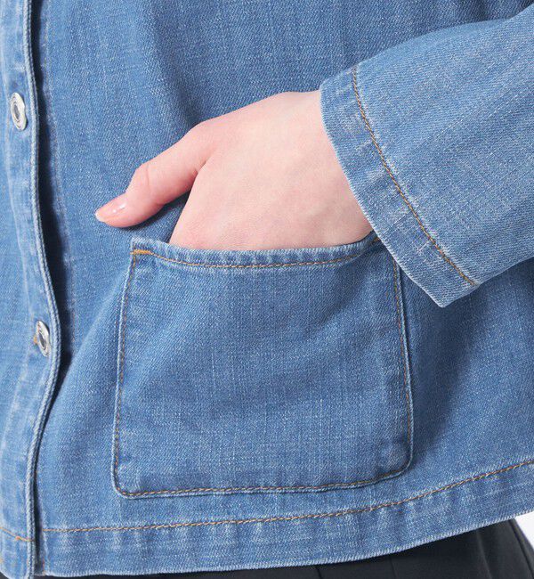 MACKINTOSH PHILOSOPHY「【ROYTON（ロイトン）】デニムジャケット」|ノーカラージャケット|