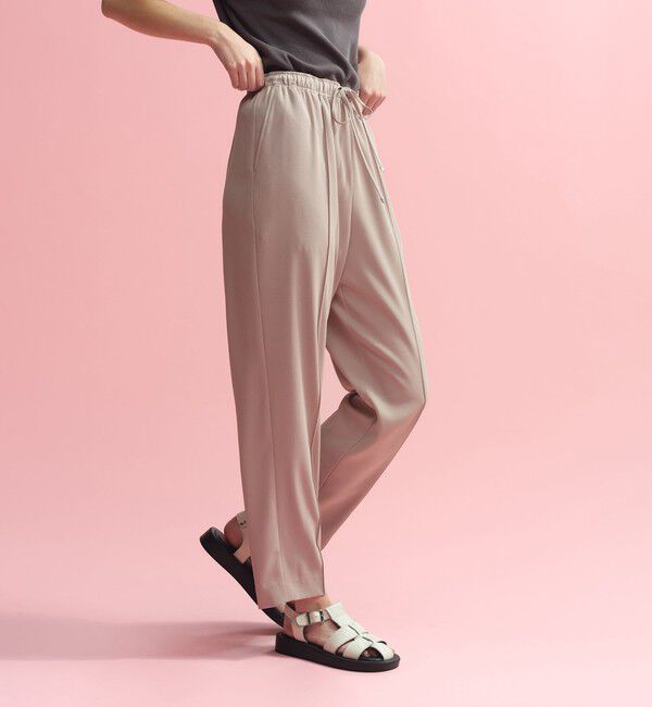MACKINTOSH PHILOSOPHY「【Alby Easy Pants（アルビー イージーパンツ）】バックサテン」|その他|ベージュ