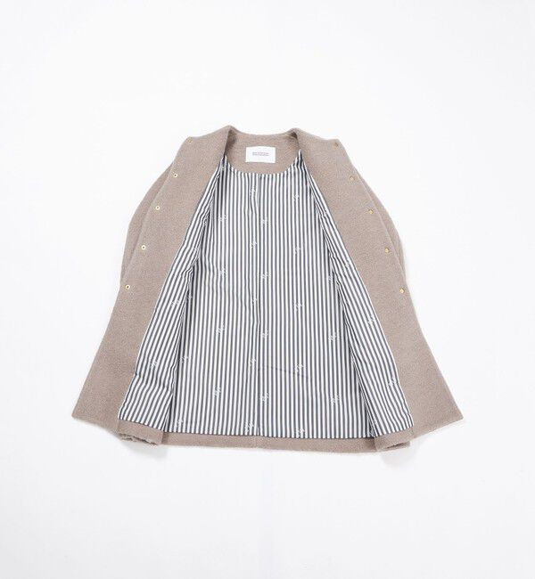 MACKINTOSH PHILOSOPHY「【WEB&一部店舗限定】ウールパイルノーカラーコート」|その他|