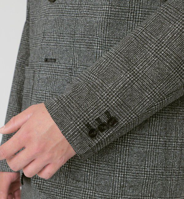  「COOLDOTS カーディガンジャケット」|ノーカラージャケット|