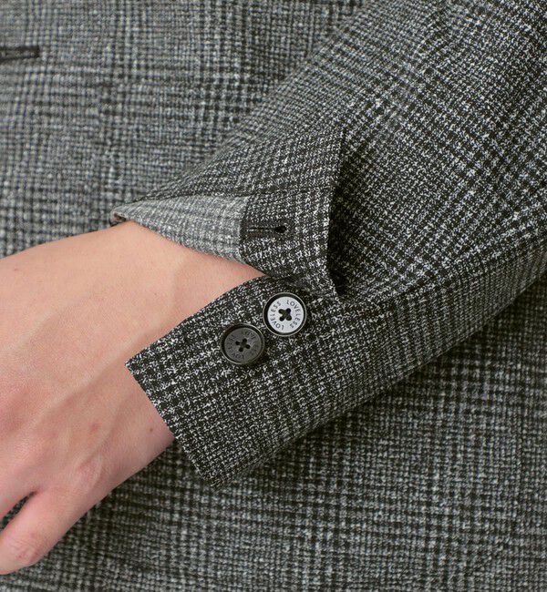  「COOLDOTS カーディガンジャケット」|ノーカラージャケット|