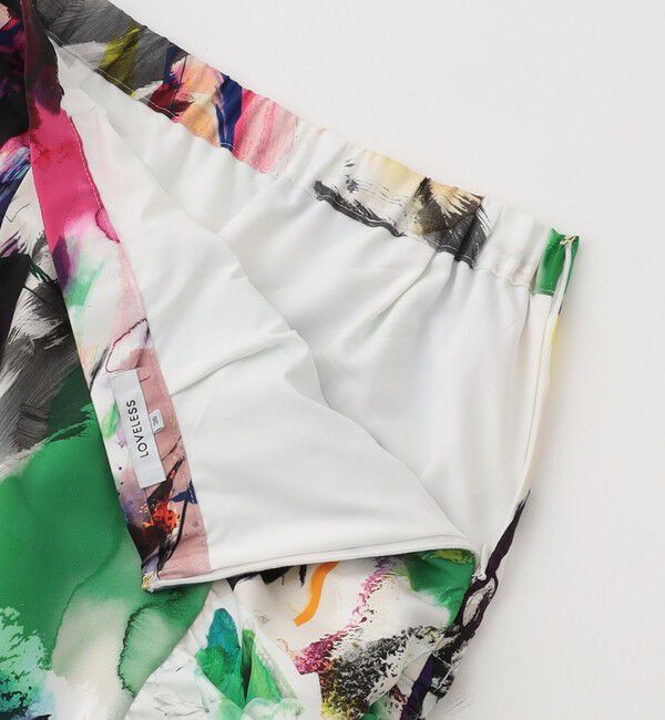  「【KANAKO SASAKI】コラボレーション　マルチカラードロストスカート」|スカート|