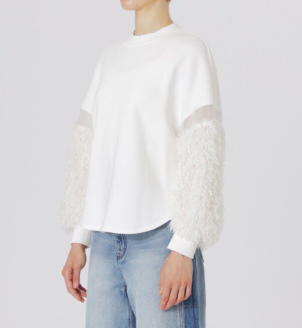  「フェザースリーブプルオーバー」|Tシャツ・カットソー|
