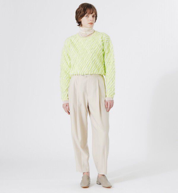  「カットジャガードプルオーバー」|ニット・セーター|