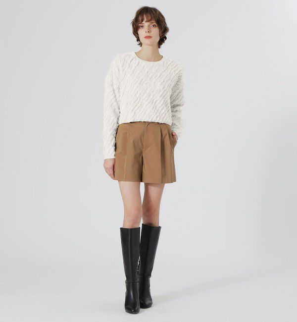  「カットジャガードプルオーバー」|ニット・セーター|