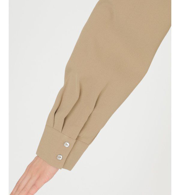 IKKA LOUNGE「ウエストタックブラウス」|シャツ・ブラウス|