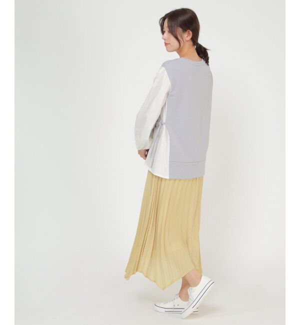 ikka「イレヘムプリーツスカート」|スカート|