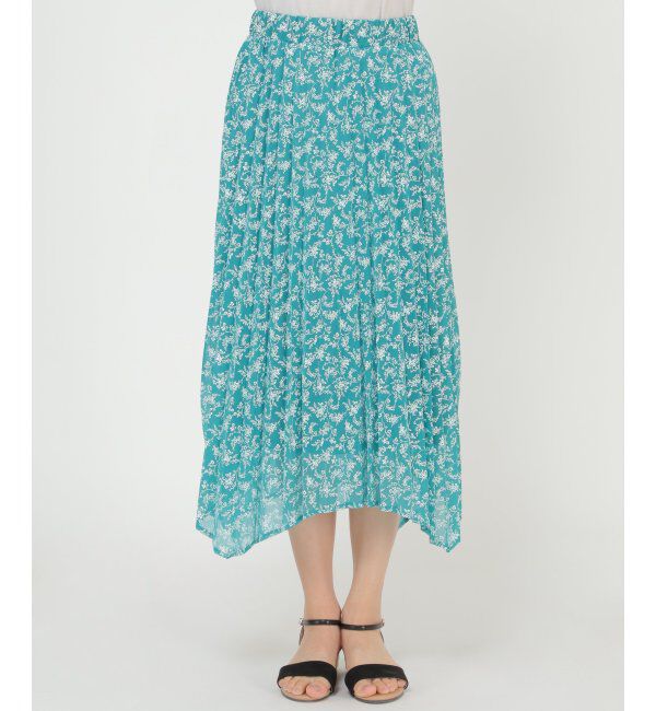 ikka「イレヘムプリーツスカート」|スカート|