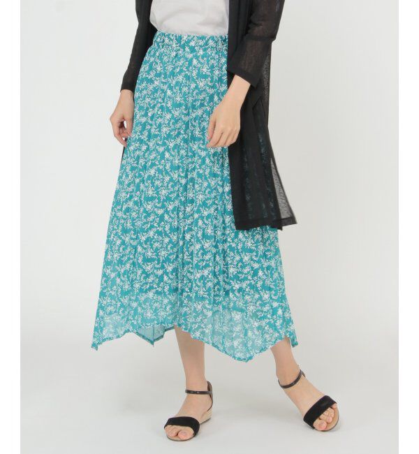 ikka「イレヘムプリーツスカート」|スカート|