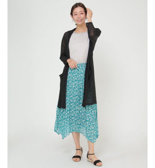 ikka「イレヘムプリーツスカート」|スカート|