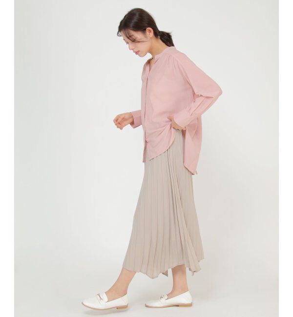 ikka「イレヘムプリーツスカート」|スカート|