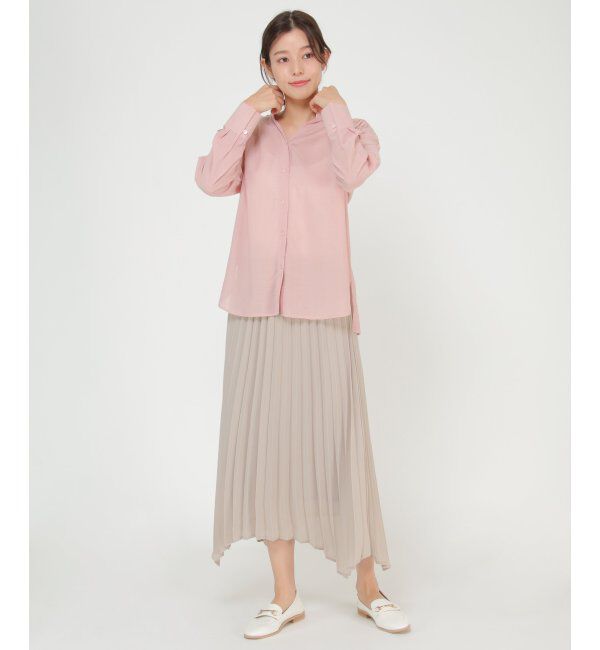 ikka「イレヘムプリーツスカート」|スカート|