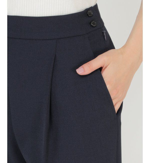 IKKA LOUNGE「リネンライクセミワイドパンツ(SETUP)」|その他|