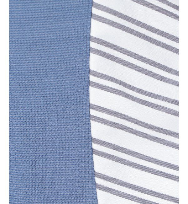 ikka「半袖カット切り替えプルオーバー」|その他|