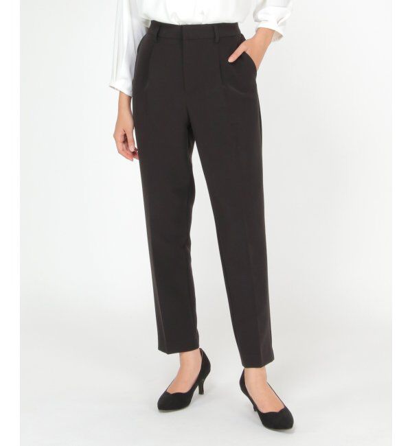 IKKA LOUNGE「ウォッシャブルテーパードパンツ」|その他|